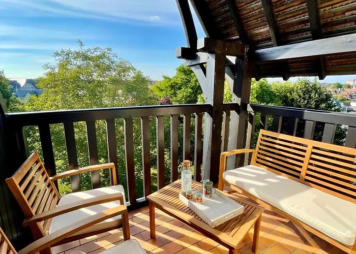 Balcon Sur Sea, Sun And Horses Deauville